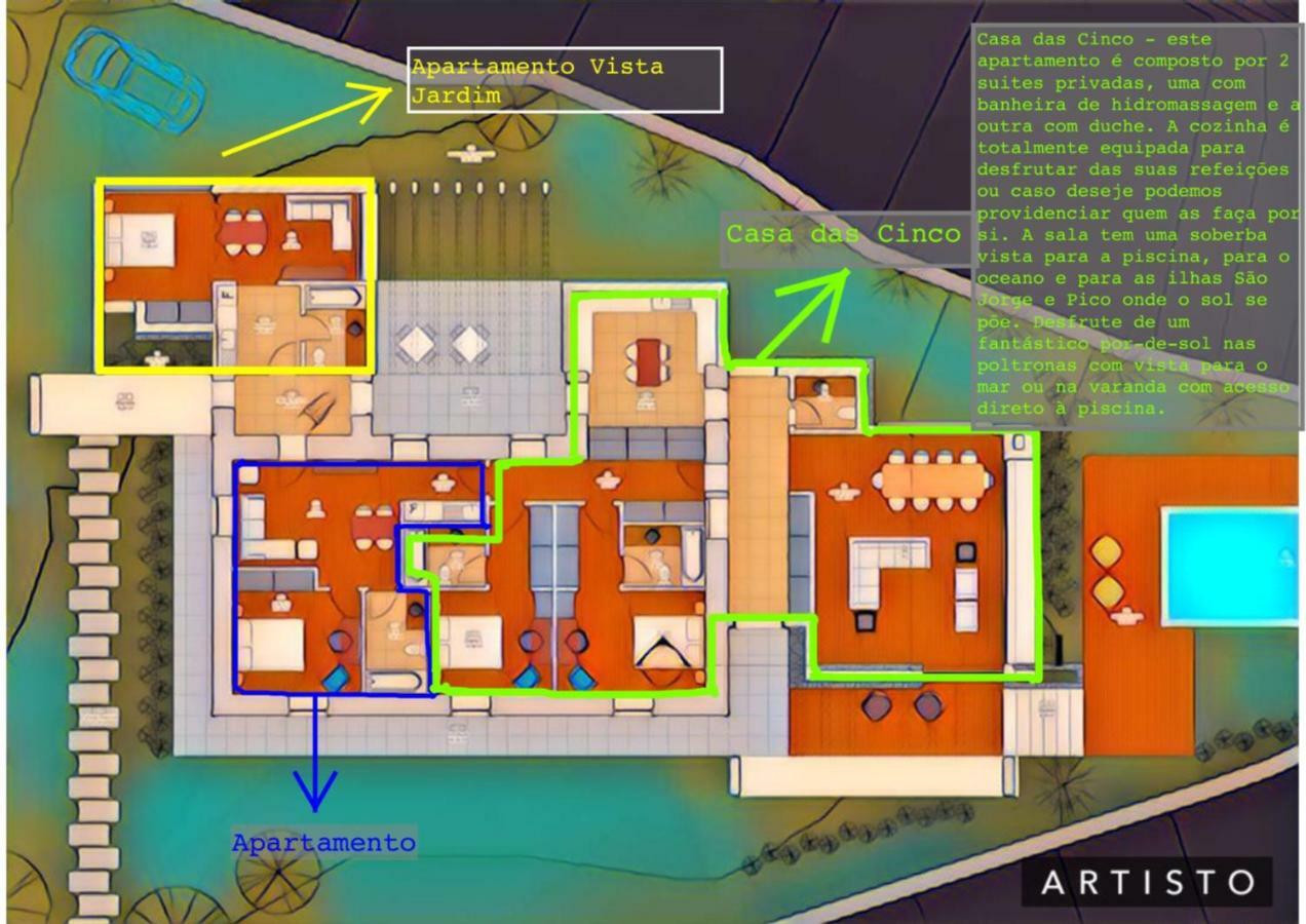 Casa Das Cinco Angra do Heroismo Ngoại thất bức ảnh